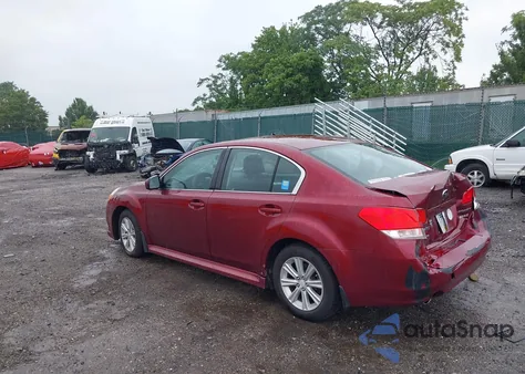 2012 Subaru Legacy 2.5I Premium z USA, uszkodzony, nr VIN 4S3BMBG60C3032033